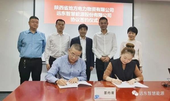远东智慧能源与陕西省地方电力物资有限公司签署战略合作协议