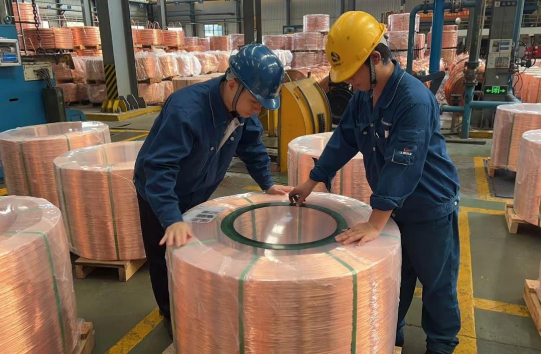 广州江铜成功开发1.6MM全新规格铜线